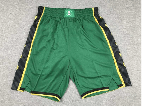 Green, black, yellow border