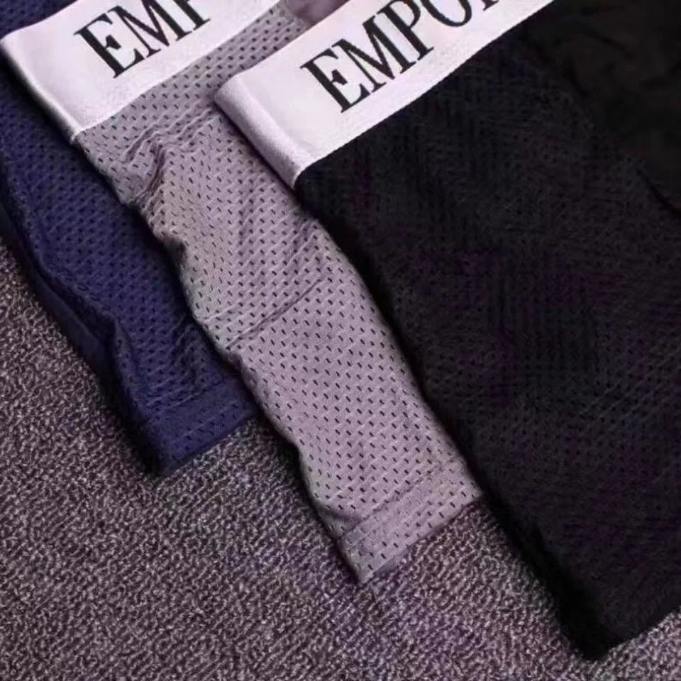 Black, gray, and navy blue 3-pack