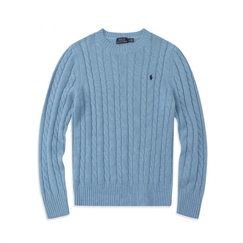 Men's light blue black label