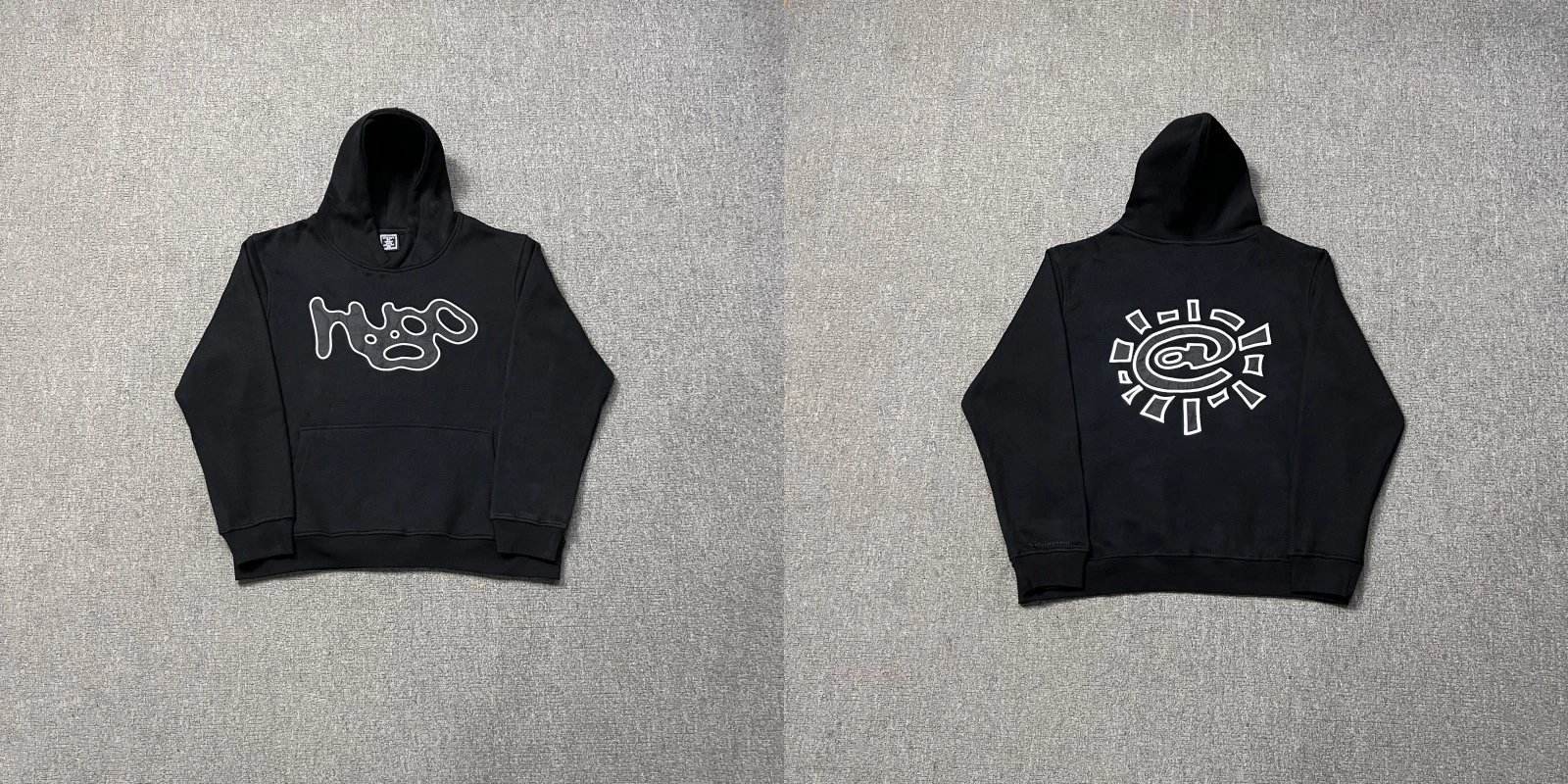 Black artist collaboration hoodie